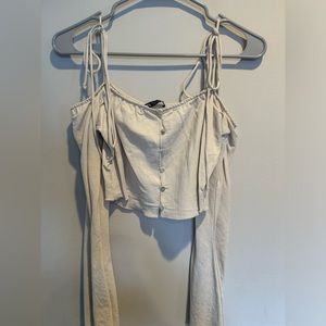 Zara off the shoulder top